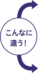 こんなに違う！